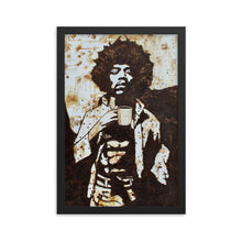 Load image into Gallery viewer, JIMMI HENDRIX FRAMED