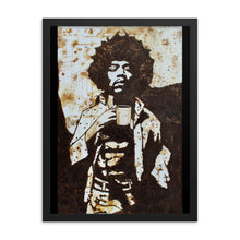 Load image into Gallery viewer, JIMMI HENDRIX FRAMED